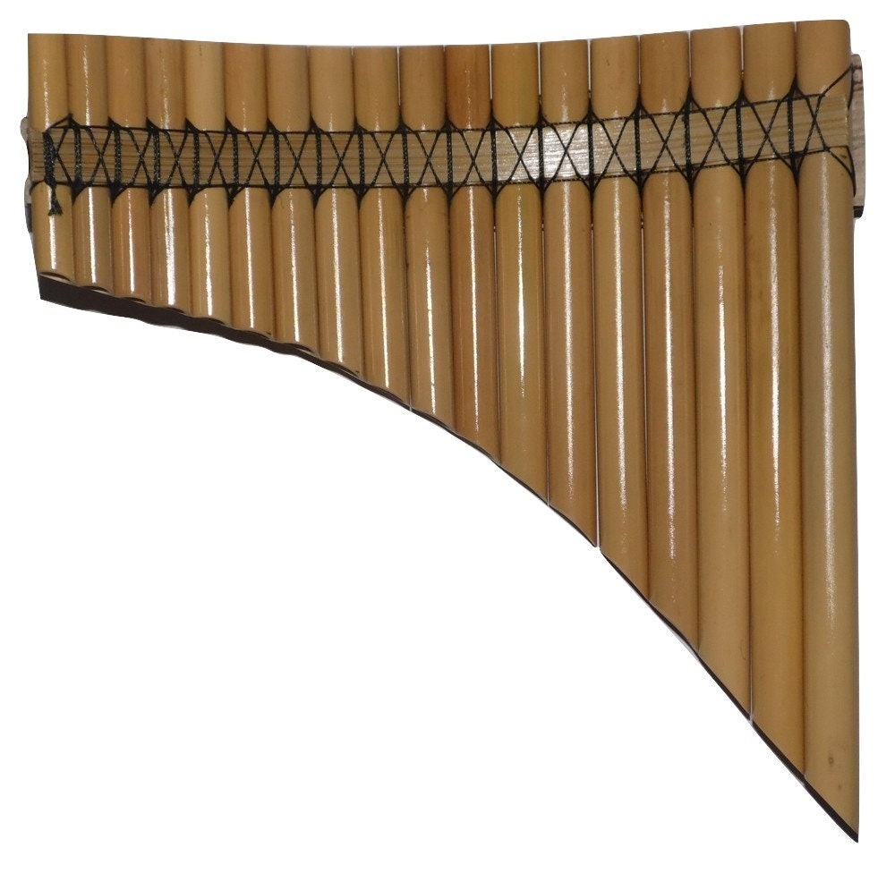 Southamerican Style 18 Pipes Pan Flute Nazca Lines Design Etsy Australia