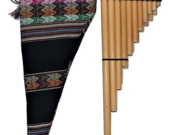 Professionele 21 pijpen Siku Zampoña Marimacha panfluit - Ramos- Verzending vanuit de VS