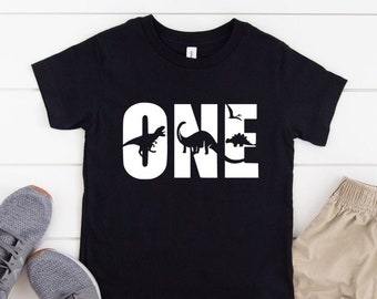 1st Birthday shirt, First Birthday shirt, One birthday shirt gift, Dinosaur shirt,  Shirt for first birthday, wild boy shirt, dino theme