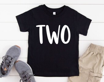 2nd Birthday boy - TWO Birthday Shirt - Two Cool Shirt - Second Birthday Shirt - Birthday Boy