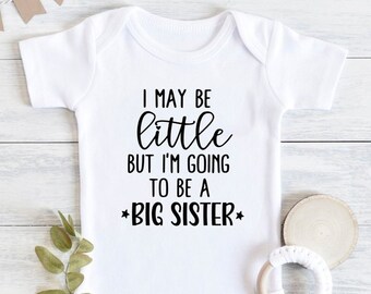 Promoted to Big Sister, I May Be Little But I'm Going To Be A Big Sister, Pregnancy announcement, Promoted to big sister
