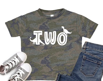 Second Birthday shirt, 2nd Birthday shirt, Dinosaur theme boy shirt, 2 birthday boy shirt, Two Birthday shirt, Dinosaur Shirt