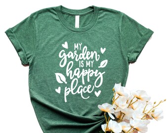 Cute Garden Shirt, Gardening Shirt, My Garden shirt, Plant Lover Shirt, Plant Mama Shirt, Gardener Gift, Gardening Gift