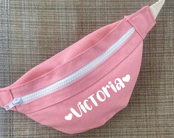 Girls Fanny bag, Girls waist bag, Girls fanny pack, Girls Accessory bag, Toddler Girl gift idea, Cute gift for baby girl
