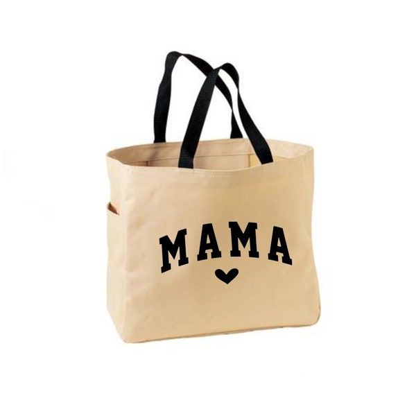 Gift for Mom, Mama Tote Bag, Best Mama Ever, Mom Gift Idea, Cute Tote Bag for Mom, Mama Tote Bag