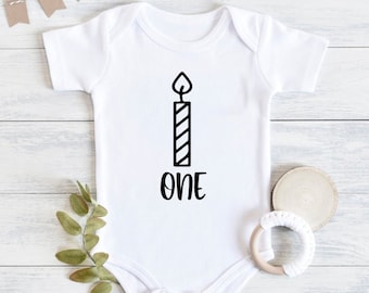 First Birthday Baby Onesie / 1st Birthday Gift / First Birthday boy / 1st Birthday girl / Birthday Baby Boy Birthday Baby Girl