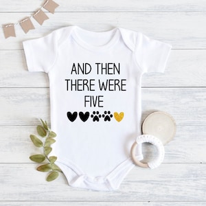 And Then There Were 3 4 5 Baby Announcement