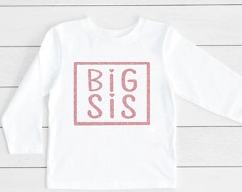 Big sister long sleeve tee