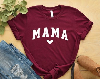 Mama shirt, Mom Life Shirt, Cute mama shirt, Mama Gift Idea, Cool mom shirt, Mama life