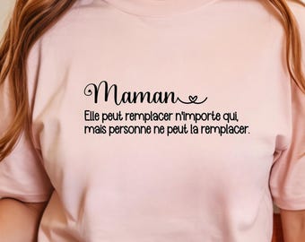 Maman French Text Shirt – Motherhood Quote Apparel