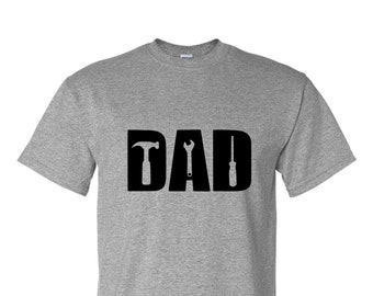 Dad Tools Shirt / Shirt with tools for dad / Funny Shirt for Dad / Handyman Tool Shirt / Gift for dad / Fathers Day Shirt