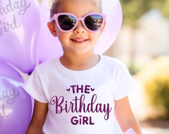 Birthday Girl Shirt, Toddler Party Shirt