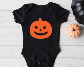 Pumpkin baby bodysuit
