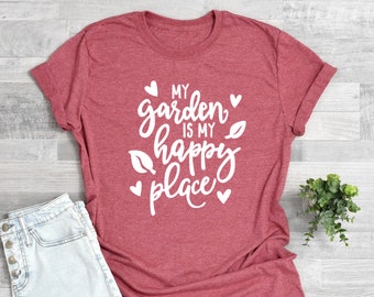 Cute Garden Shirt, Gardening Shirt, My Garden shirt, Plant Lover Shirt, Plant Mama Shirt, Gardener Gift, Gardening Gift