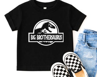 Big Brothersaurus T-Shirt: Dinosaur Big Brother Announcement Shirt