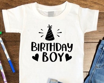 Baby Boy birthday, Boys Birthday Shirt, Kids Birthday Shirt