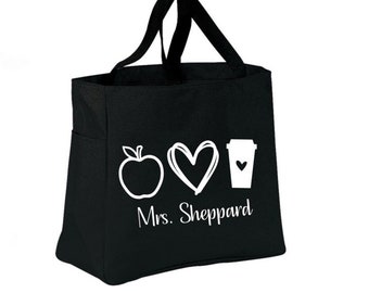 Teacher Tote Bag - Personalized Teacher Gift Gift for Teacher - Custom Teacher bag - Custom gift for teacher - Teacher Gift