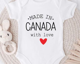 Made in Canada baby bodysuit