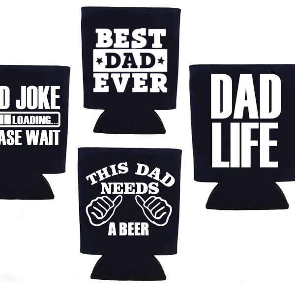 Dad Beer Holder, Dad Beer holder, Fathers Day beer holder, Beer Holder for dad, Beer can holder, Funny can holder for dad
