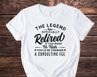 Funny Unisex Retirement Shirt