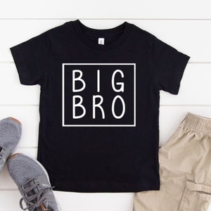 Big Bro shirt - Big brother baby Announcement - Sibling shirt - Pregnancy announcement - Promoted to Big Brother Shirt