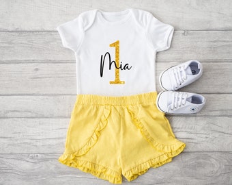 1st birthday outfit first birthday bodysuit, Cake smash outfit, Custom birthday bodysuit, 1st Birthday Outfit, 1st Birthday shirt