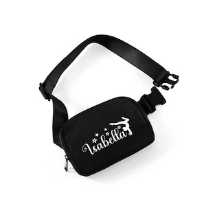 Sac banane de gymnastique personnalisé Sac cadeau de gymnastique personnalisé Cadeau fille de gymnastique Cadeau pour fille de gymnastique