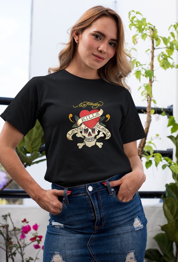 ed hardy skull shirt