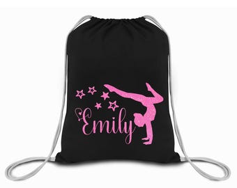 Custom Gymnastics Bag, Personalized Gymnastics Gift, Customized Gymnastic bags, Gift for Gymnastics, Gymnastic girl gift