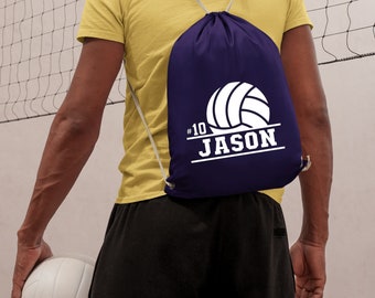 Custom Volleyball Bag Personalized Volleyball team bag, Volleyball gift bag, Volleyball bag, Volleyball Gift