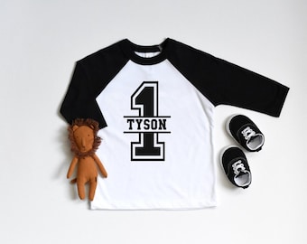 Baby boy birthday tee