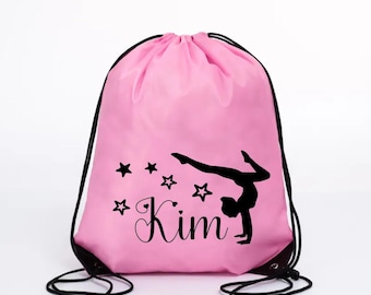 Custom Gymnastics Bag Personalized Gymnastics Gift Customized Gymnastic bags Gift for Gymnastics Gymnastic Gift