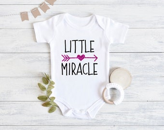 Little Miracle Baby, Pregnancy announcement Baby Shower Gift, Rainbow Baby, Rainbow Baby