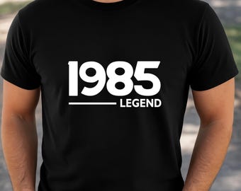 40th Birthday Gifts Men, 40th Birthday Shirt for Men, 1985 t-shirt For Men, 40th Gifts Idea for Him, 40th Birthday T-shirts, 1985 Gift Ideas