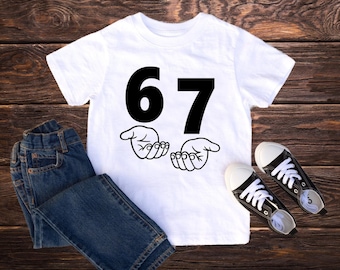 Six Seven 6 7 Meme, Viral Internet Meme Humor, Funny Generation Z, 67 Trend