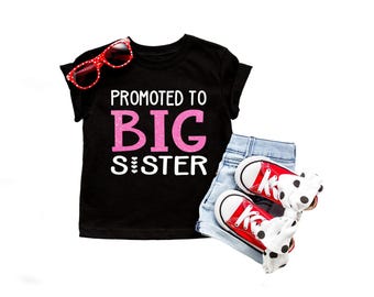 Big sister shirt, Big Sis Tshirt - Sister Shirts Pregnancy Announcement, Baby Announcement Shirt - Pregnancy announcement Sister Shirt