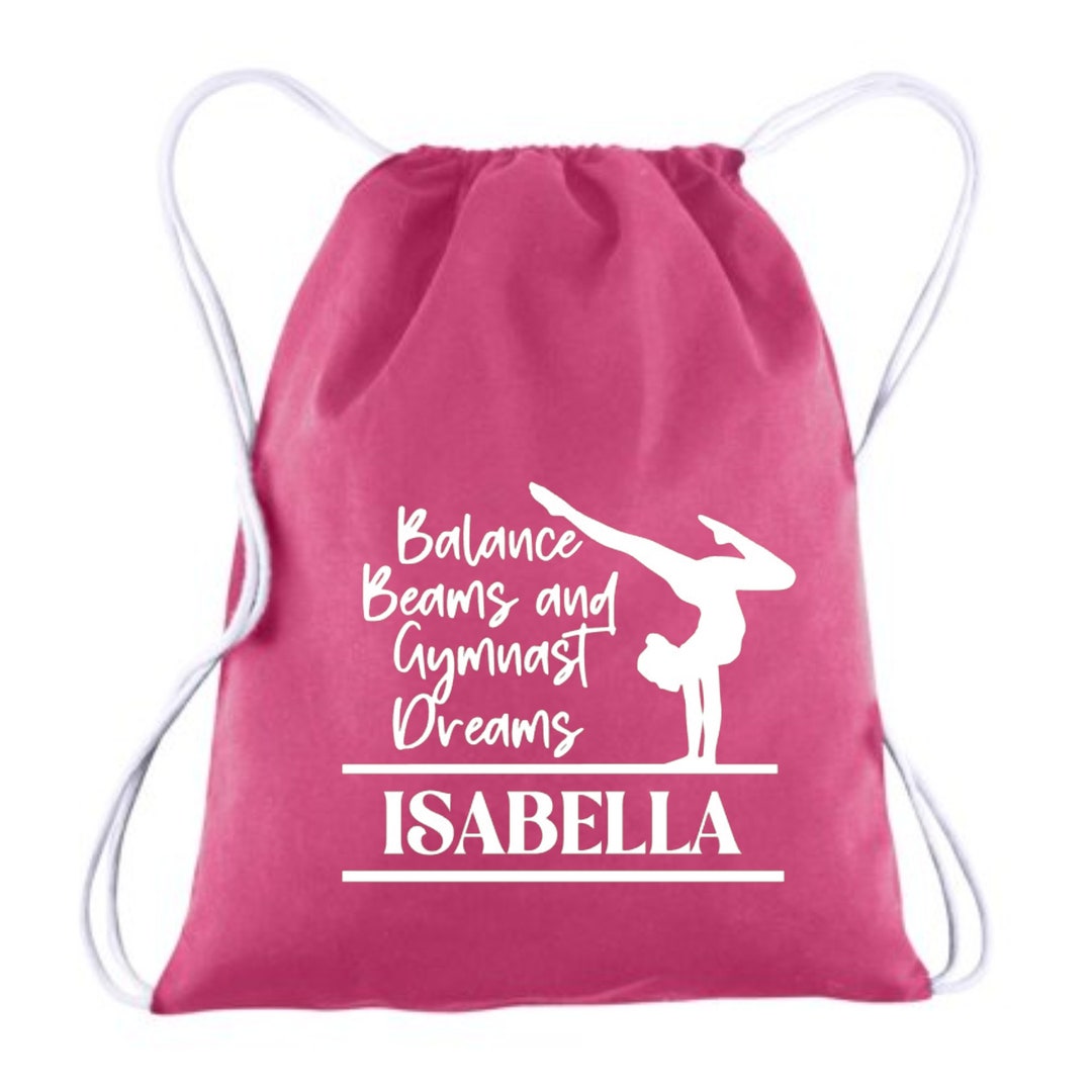 Custom Gymnastics Bag Personalized Gymnastics Gift Customized Gymnastic