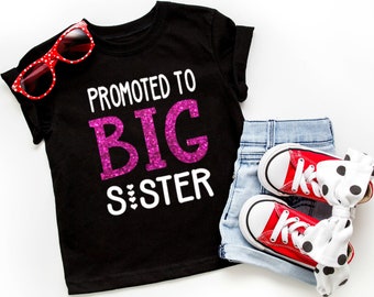 Big sister shirt, Big Sis Tshirt - Sister Shirts Pregnancy Announcement, Baby Announcement Shirt - Pregnancy announcement Sister Shirt