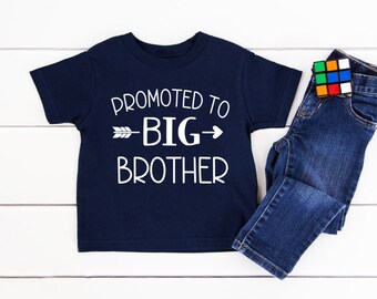 Pregnancy Announcement, Promoted to Big Brother Shirt, Big Brother T-Shirt, Baby Announcement, New Baby Announcement
