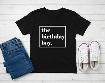 Birthday Boy shirt, Birthday Shirt for boy, Toddler Birthday  shirt, Baby Boy Birthday Shirt, Boys birthday party shirt
