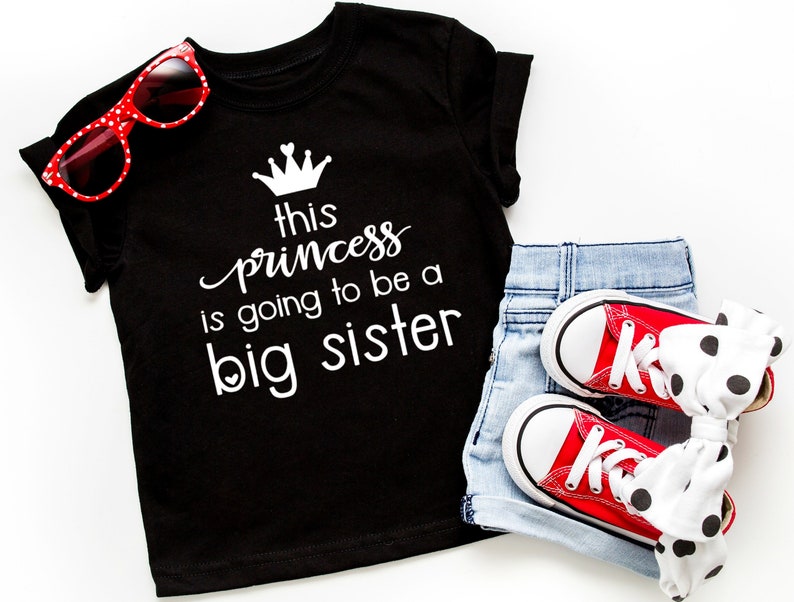 Pregnancy announcement shirt, Promoted to big sister, Big Sister shirt, Promoted sister, Going to be big sister shirt, baby announcement