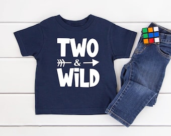 Two Wild Birthday Shirt - Second Birthday tee