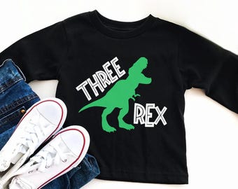 Three Rex dinosaur Tee