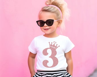 3rd Birthday Shirt  Third Birthday Shirt  Girls 3rd birthday shirt Shirt for 3rd Birthday 3 birthday