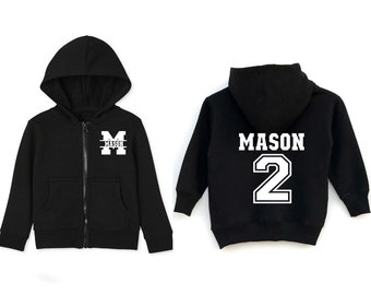 Personalized varsity hoodie, Kids custom hoodie, Children custom sweater, Personalized kids hoodie, Custom hoodie kids