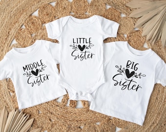 Matching big sister shirts