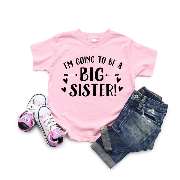 Big Sister Tshirt - Etsy