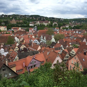 Kleinstadt Deutschland Panorama