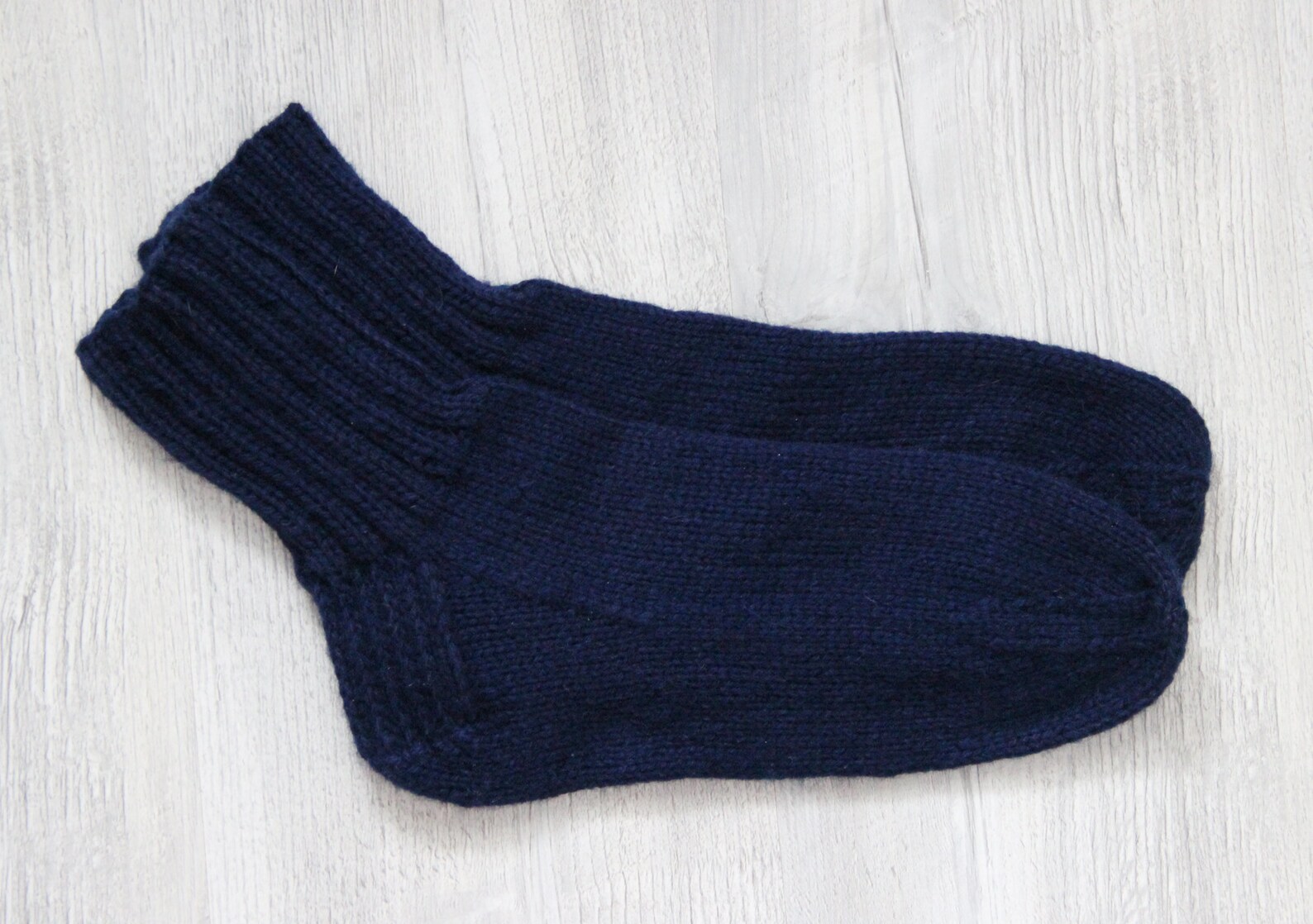 Hypoallergenic Socks Hand Knit Slipper Socks Men Knitted Etsy