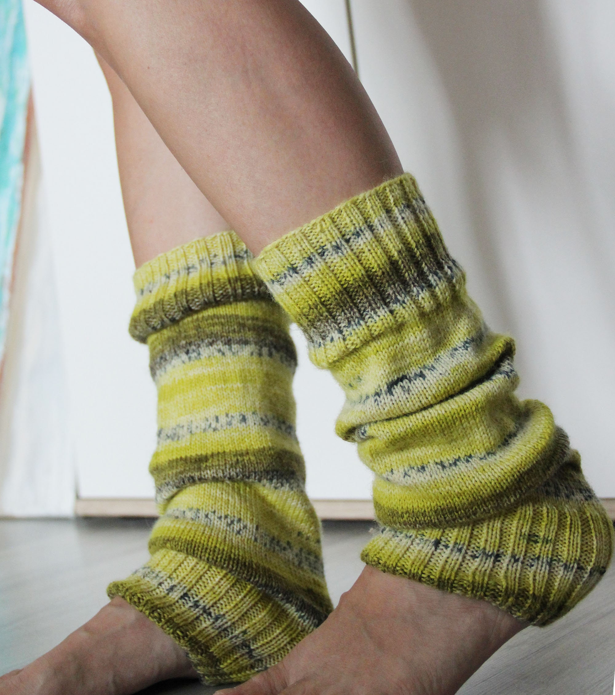 Wool Leg Warmers Knitted Leg Warmers Womens Hand Knit Boot Etsy
